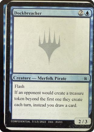 Dockbreacher  (UNK-) - [Un-Known Event Playtest Cards] - Trinity Hobby