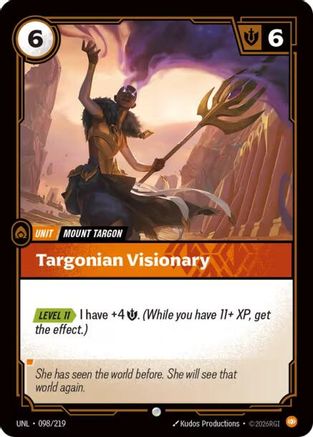 Targonian Visionary (098/219) - Unleashed - Trinity Hobby