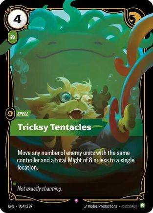 Tricksy Tentacles (054/219) - Unleashed Foil - Trinity Hobby