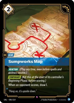 Sumpworks Map (085/219) - Unleashed Foil - Trinity Hobby