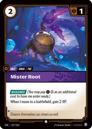 Mister Root (127/219) - Unleashed - Trinity Hobby