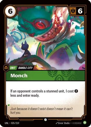 Monch (035/219) - Unleashed - Trinity Hobby