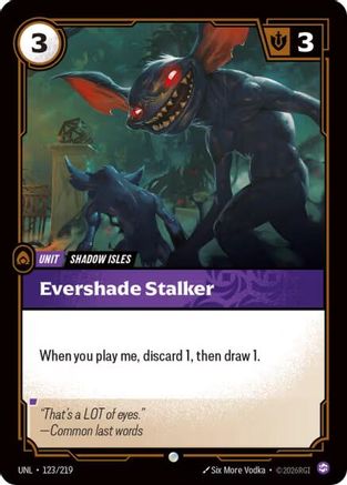 Evershade Stalker (123/219) - Unleashed - Trinity Hobby