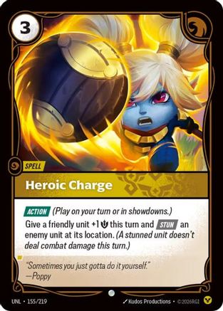 Heroic Charge (155/219) - Unleashed - Trinity Hobby