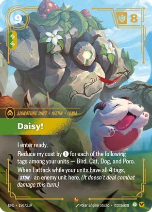 Daisy! (196/219) - Unleashed Foil - Trinity Hobby