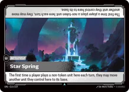 Star Spring (215/219) - Unleashed Foil - Trinity Hobby