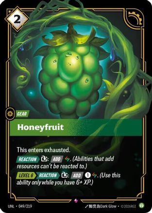 Honeyfruit (049/219) - Unleashed Foil - Trinity Hobby