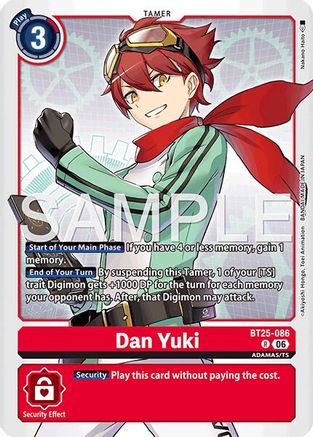 Dan Yuki (BT25-086) - [Dual Revolution] Foil