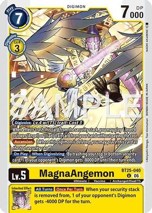 MagnaAngemon (BT25-040) - [Dual Revolution]