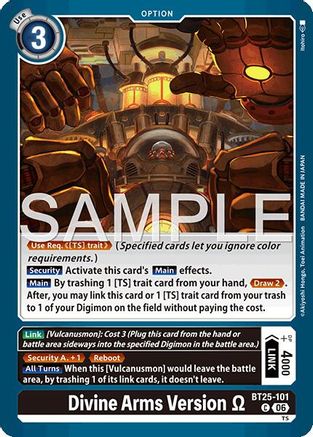 Divine Arms Version (BT25-101) - [Dual Revolution]