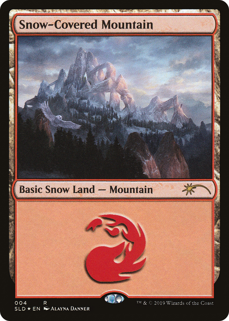 Snow-Covered Mountain (004) [Secret Lair Drop Series] - Trinity Hobby