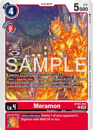 Meramon (BT25-014) - [Dual Revolution] - Trinity Hobby