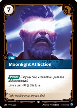 Moonlight Affliction (066/219) - Unleashed - Trinity Hobby