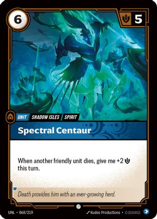 Spectral Centaur (068/219) - Unleashed Foil - Trinity Hobby