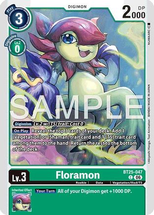 Floramon (BT25-047) - [Dual Revolution]