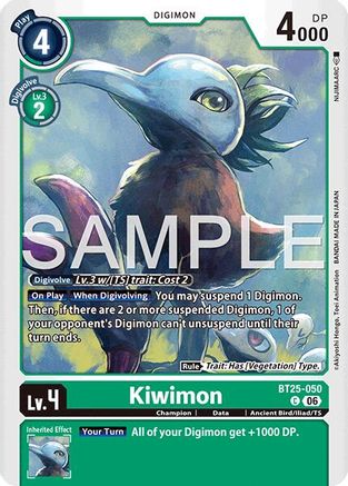 Kiwimon (BT25-050) - [Dual Revolution]