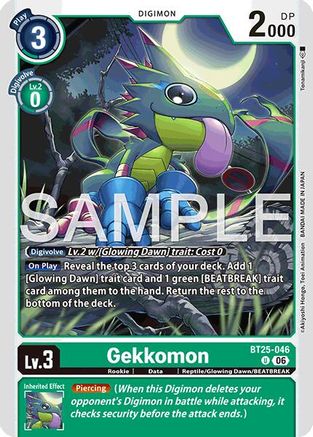 Gekkomon (BT25-046) - [Dual Revolution]