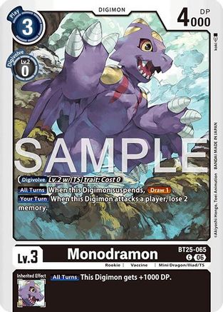 Monodramon (BT25-065) - [Dual Revolution]
