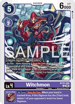 Witchmon (BT25-080) - [Dual Revolution]