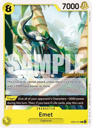 Emet (EB04-051) - [Adventure on Kami's Island Release Event Cards]