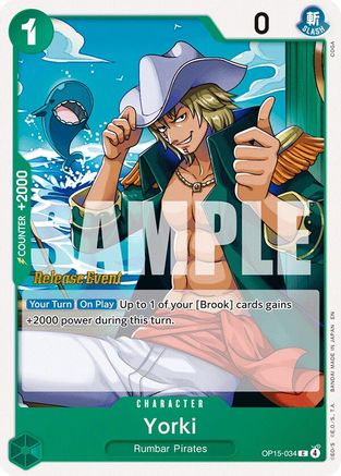 Yorki (OP15-034) - [Adventure on Kami's Island Release Event Cards]