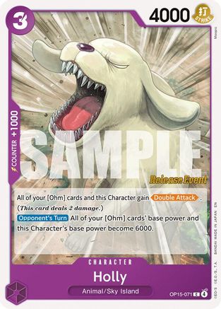 Holly (OP15-071) - [Adventure on Kami's Island Release Event Cards]