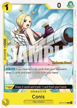 Conis (OP15-104) - [Adventure on Kami's Island Release Event Cards]