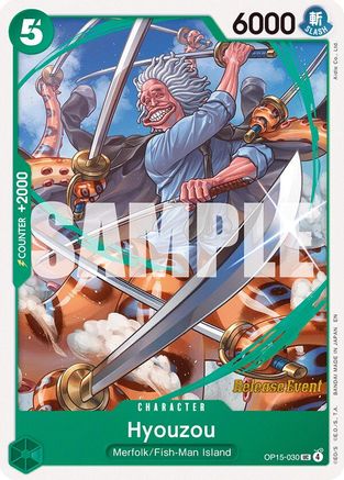 Hyouzou (OP15-030) - [Adventure on Kami's Island Release Event Cards]