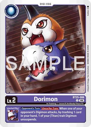 Dorimon (BT25-006) - [Dual Revolution]