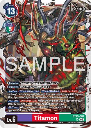 Titamon (BT25-084) - [Dual Revolution] Foil