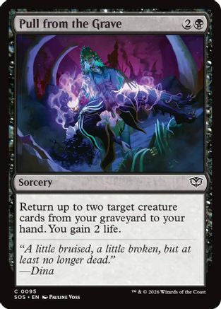 Pull from the Grave  [Foil]  (SOS-095) - [Secrets of Strixhaven] - Trinity Hobby