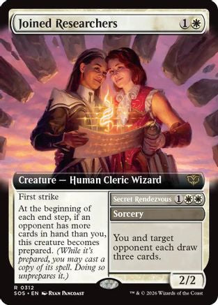 Joined Researchers (Extended Art)  (SOS-312) - [Secrets of Strixhaven] - Trinity Hobby