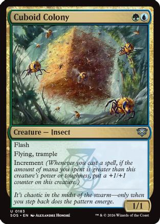 Cuboid Colony  [Foil]  (SOS-183) - [Secrets of Strixhaven] - Trinity Hobby