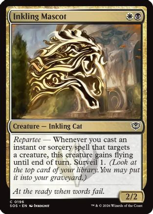 Inkling Mascot  (SOS-196) - [Secrets of Strixhaven] - Trinity Hobby