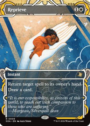 Reprieve  [Foil]  (SOA-009) - [Secrets of Strixhaven: Mystical Archive] - Trinity Hobby