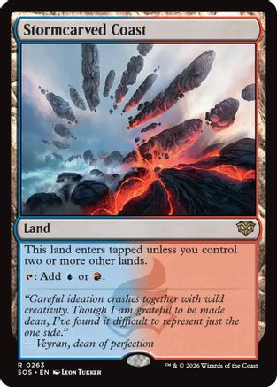 Stormcarved Coast  [Foil]  (SOS-263) - [Secrets of Strixhaven] - Trinity Hobby