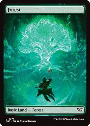 Forest (0271)  [Foil]  (SOS-271) - [Secrets of Strixhaven] - Trinity Hobby