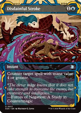 Disdainful Stroke  (SOA-017) - [Secrets of Strixhaven: Mystical Archive] - Trinity Hobby