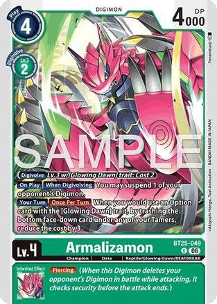 Armalizamon (BT25-049) - [Dual Revolution]