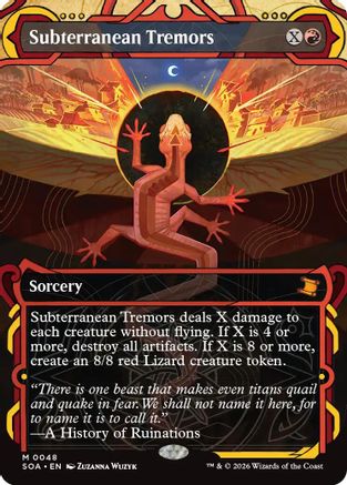 Subterranean Tremors  (SOA-048) - [Secrets of Strixhaven: Mystical Archive] - Trinity Hobby
