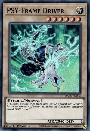 PSY-Frame Driver [RA05-EN002] - Rarity Collection 5 1st Edition - Super Rare - Trinity Hobby