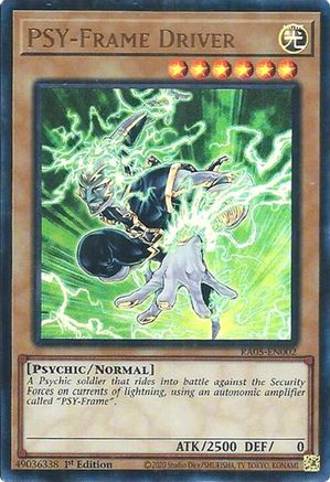 PSY-Frame Driver (Ultra Rare) [RA05-EN002] - Rarity Collection 5 1st Edition - Ultra Rare - Trinity Hobby