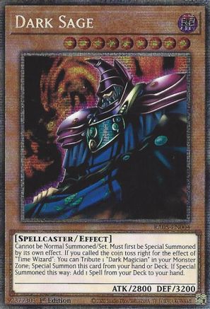 Dark Sage [RA05-EN004] - Rarity Collection 5 1st Edition - Starlight Rare - Trinity Hobby