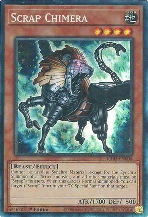 Scrap Chimera (Collector's Rare) [RA05-EN005] - Rarity Collection 5 1st Edition - Collector's Rare - Trinity Hobby