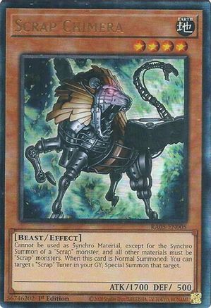 Scrap Chimera (Ultimate Rare) [RA05-EN005] - Rarity Collection 5 1st Edition - Ultimate Rare - Trinity Hobby
