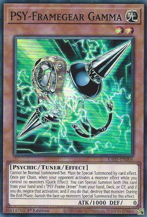 PSY-Framegear Gamma [RA05-EN006] - Rarity Collection 5 1st Edition - Super Rare - Trinity Hobby