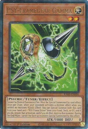 PSY-Framegear Gamma (Ultimate Rare) [RA05-EN006] - Rarity Collection 5 1st Edition - Ultimate Rare - Trinity Hobby