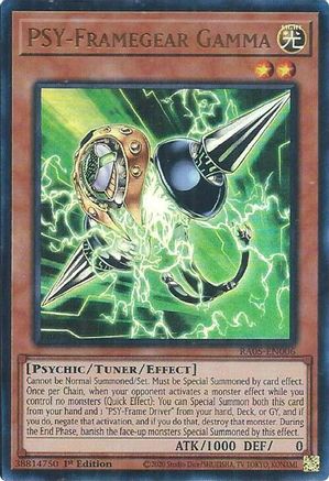 PSY-Framegear Gamma (Ultra Rare) [RA05-EN006] - Rarity Collection 5 1st Edition - Ultra Rare - Trinity Hobby
