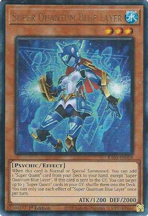 Super Quantum Blue Layer (Ultimate Rare) [RA05-EN009] - Rarity Collection 5 1st Edition - Ultimate Rare - Trinity Hobby