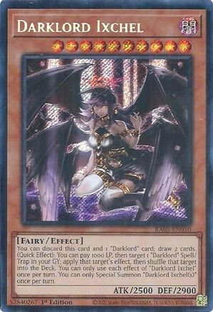Darklord Ixchel (Secret Rare) [RA05-EN010] - Rarity Collection 5 1st Edition - Secret Rare - Trinity Hobby